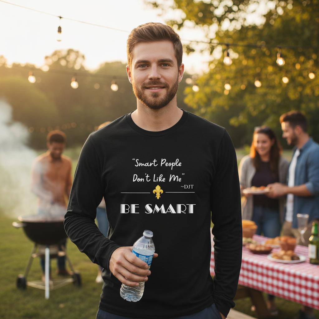‘BE SMART’ - Long-sleeve Tee
