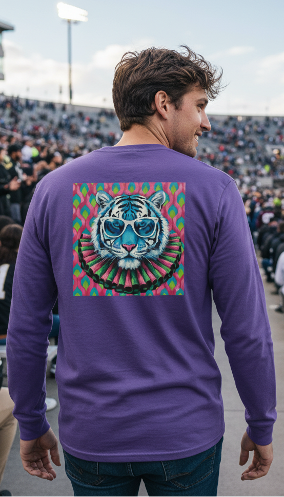 Carnival Tiger - Long-sleeve Tee