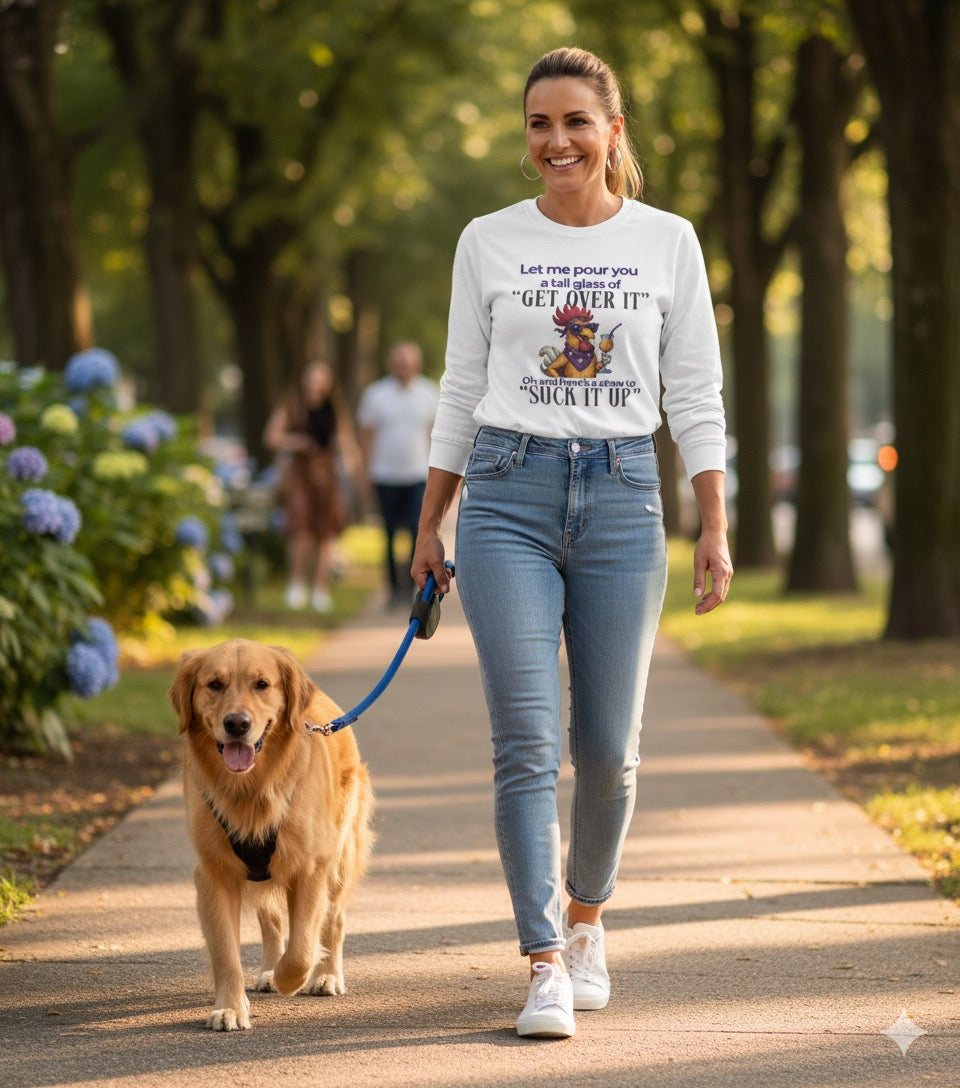 'Get Over It' Long-sleeve Tee